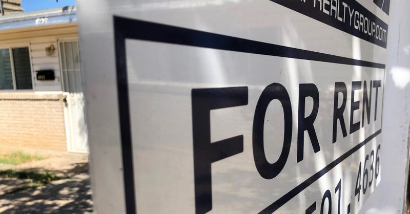 For rent sign