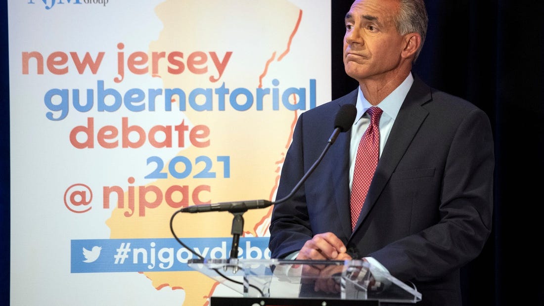 Murphy, challenger Ciattarelli miles apart on gun laws, pandemic response in TV debate