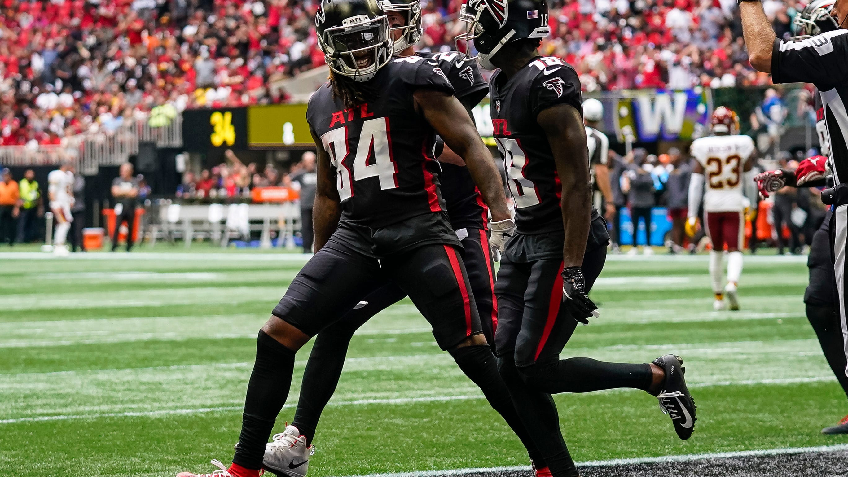 Cordarrelle Patterson reacts to news of Calvin Ridley trade