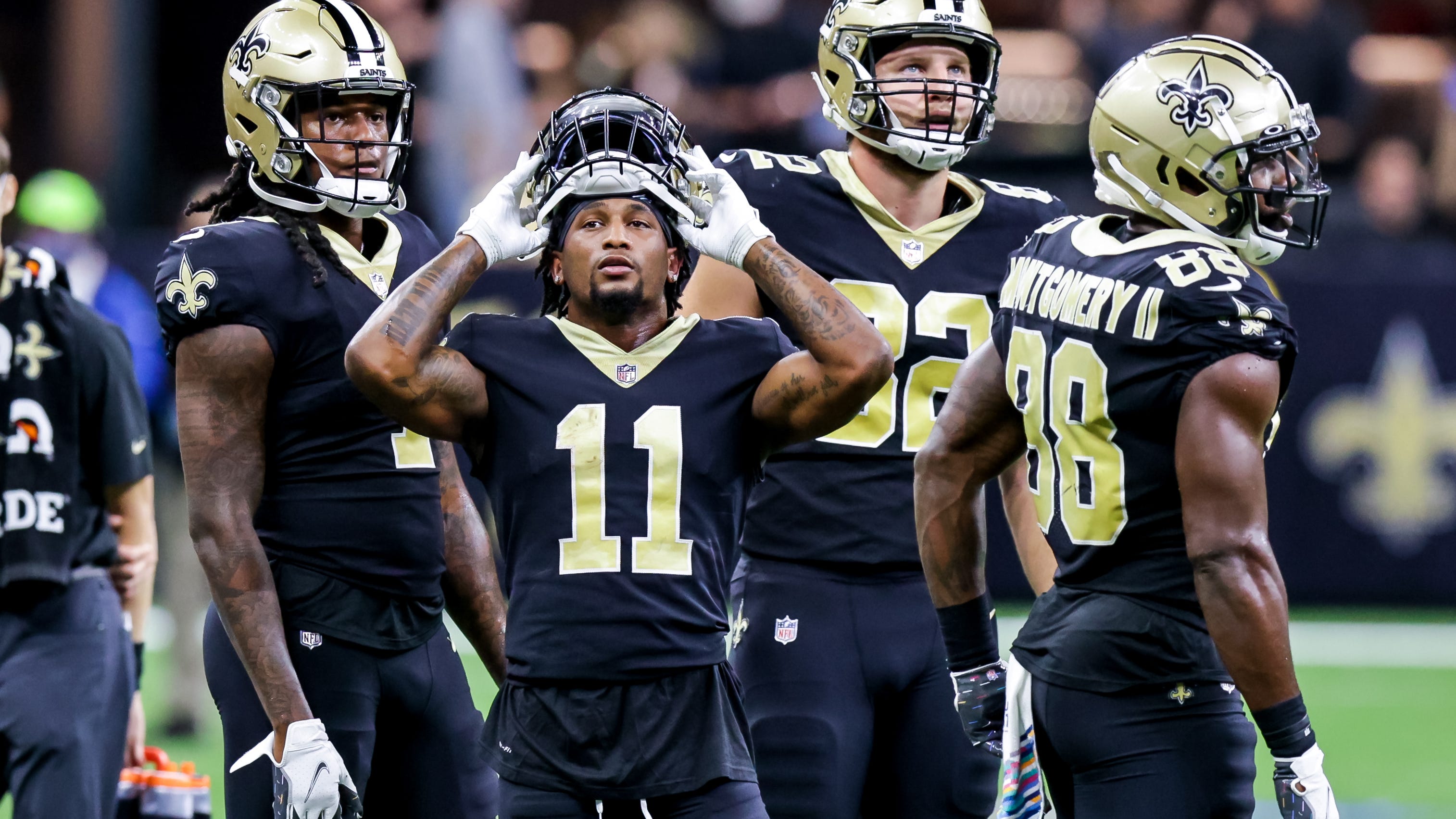 Saints WRs coach on injured Michael Thomas, Tre'Quan Smith: 'I think they're ready'