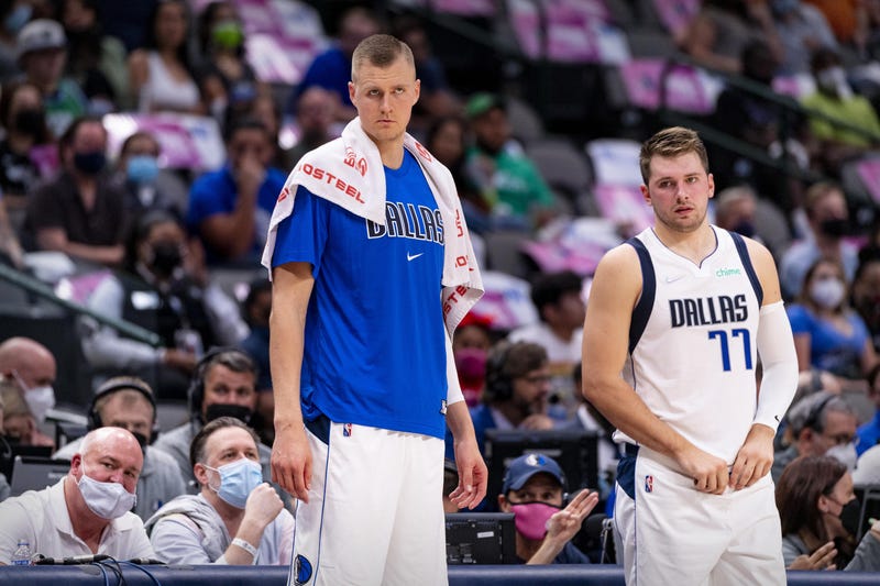 Luka Doncic and Kristaps Porzingis
