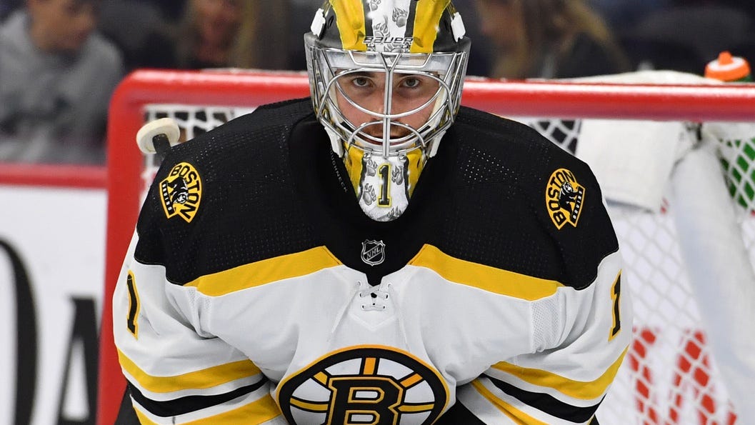 Bruins name Jeremy Swayman opening night starter
