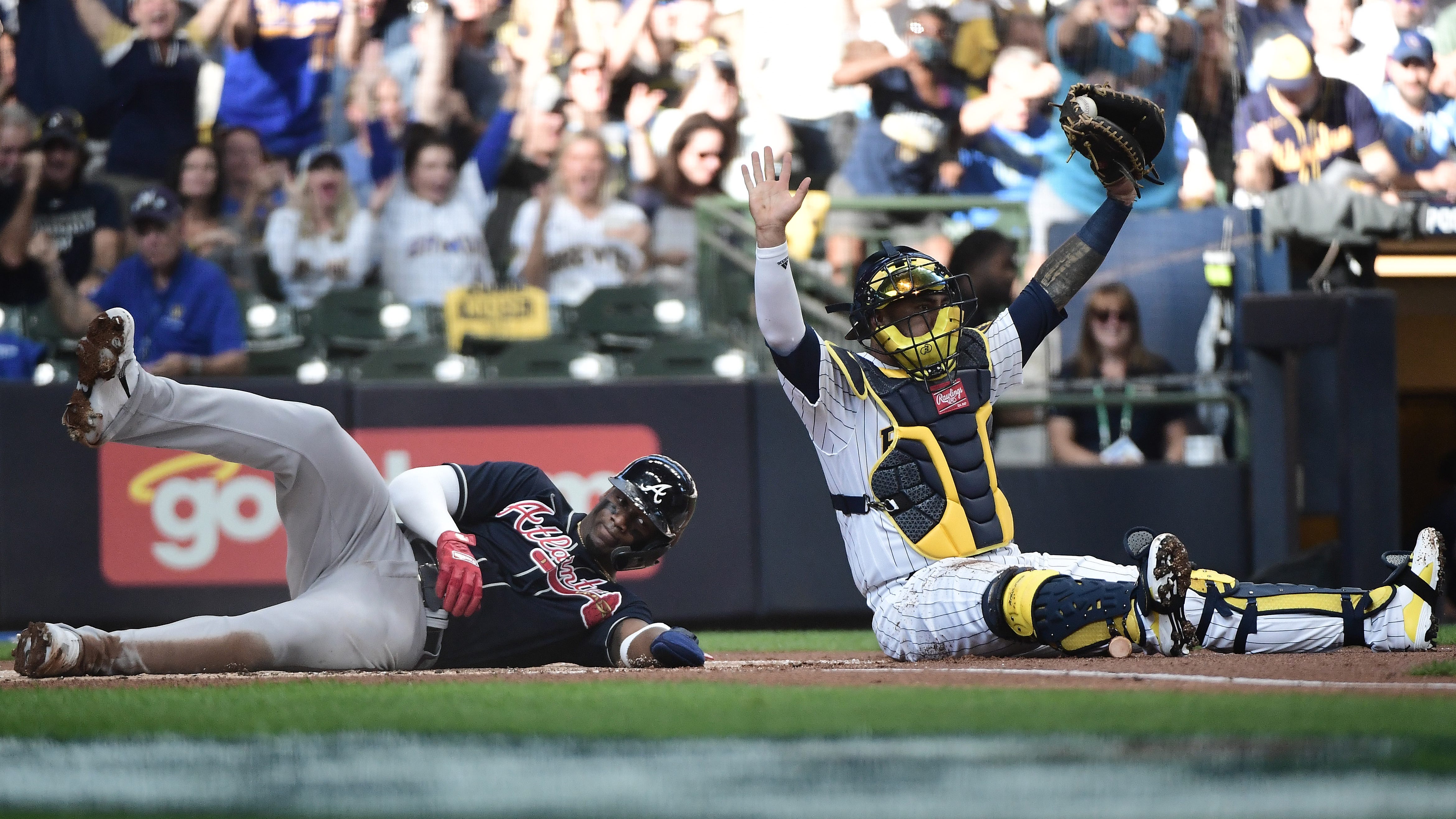 Brian Snitker defends Jorge Soler's first-inning decision to advance home
