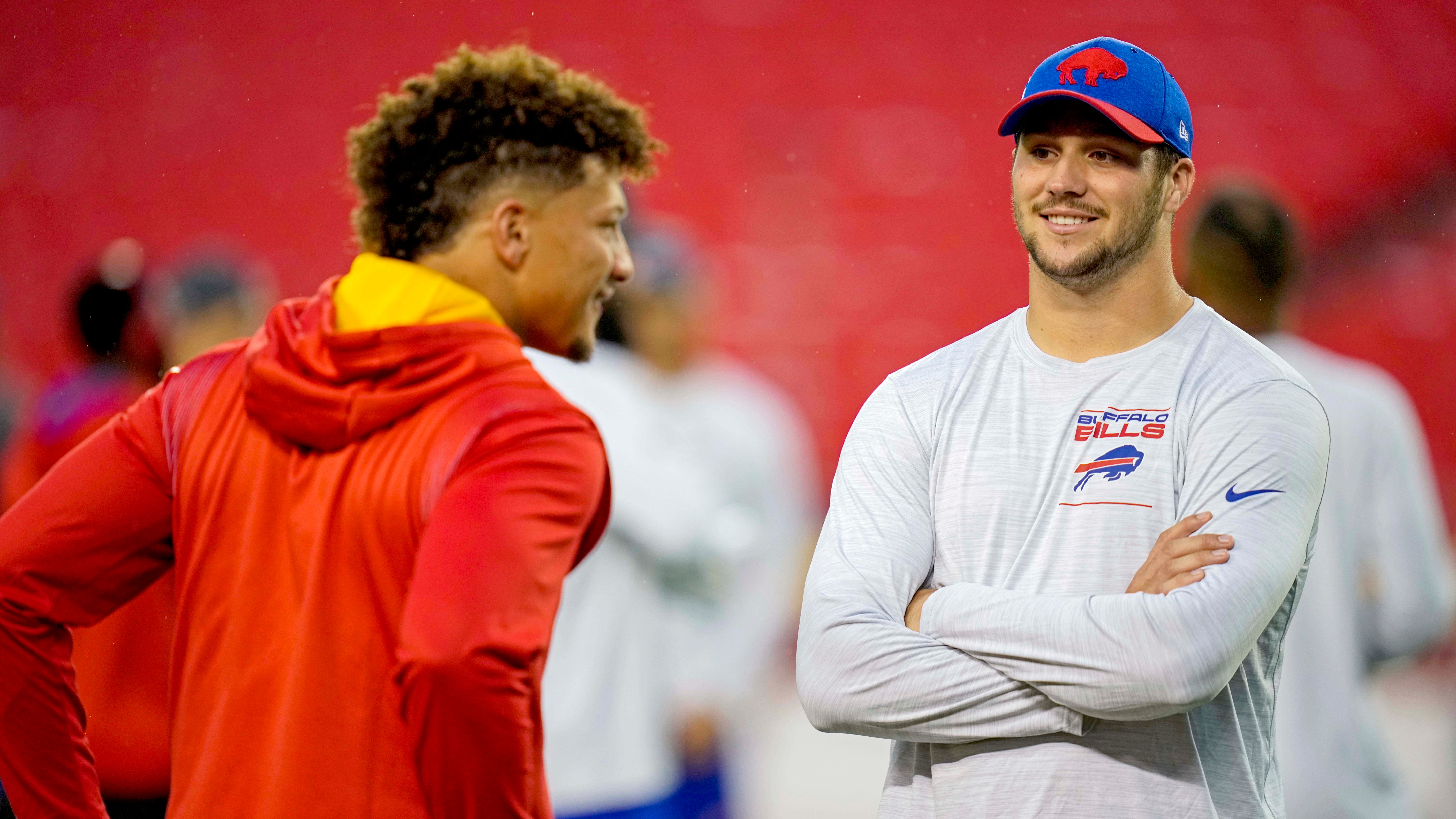 Chris Simms ranks Josh Allen as No. 1 quarterback over Patrick Mahomes