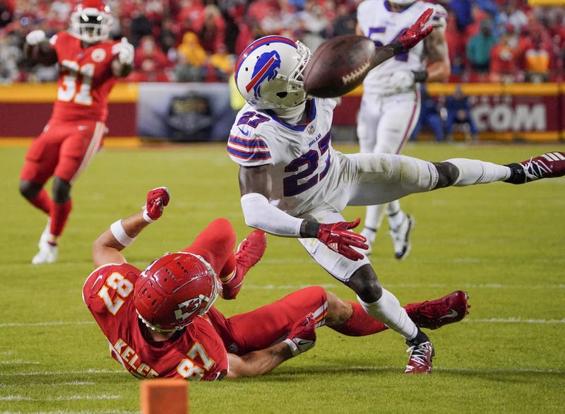 Travis Kelce and Tre'Davious White
