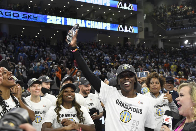 Chicago Sky's Kahleah Copper, from North Philadelphia