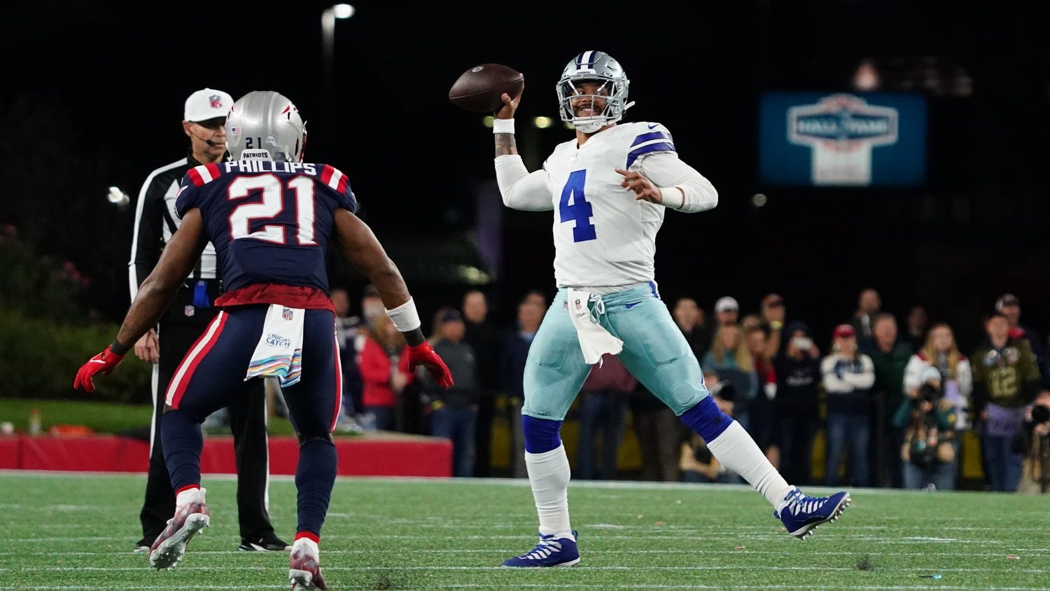 Cowboys feeling 'optimistic' about MRI on Dak Prescott's injured calf