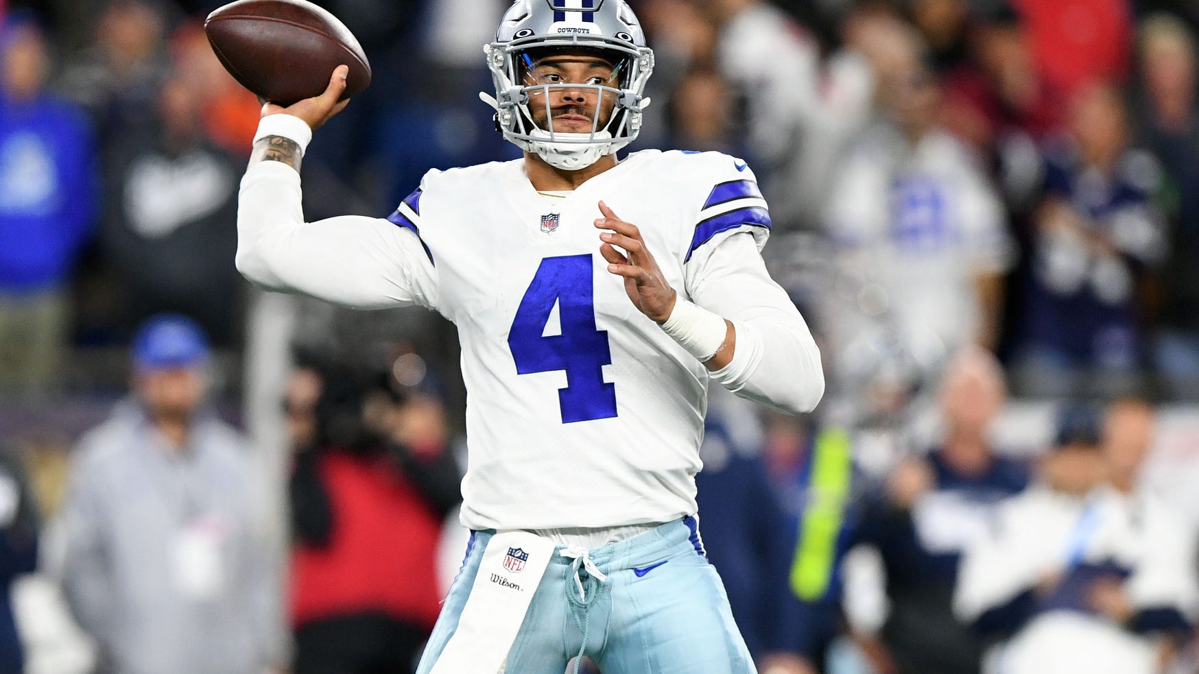 Dak Prescott says he'd play vs. Vikings "if it was my call"