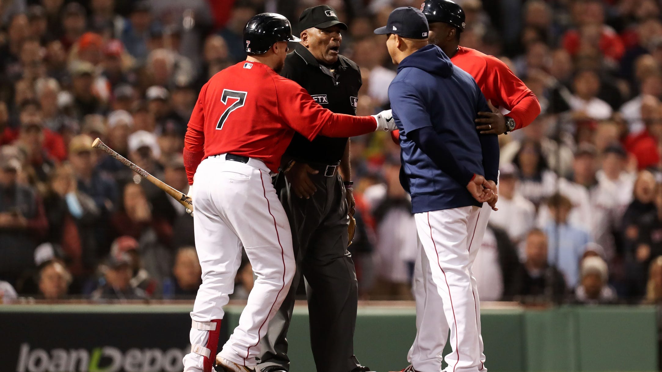 Why was inaccurate, inconsistent ump Laz Diaz given such a big game in first place?