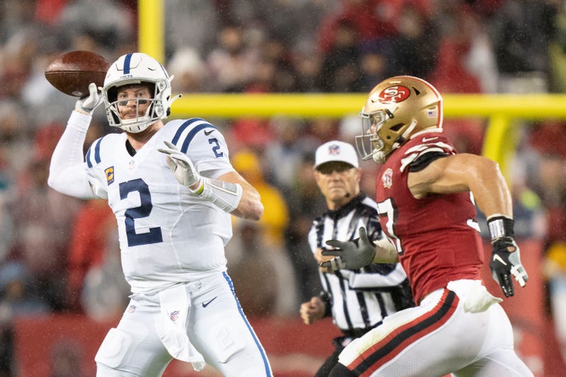Colts QB Carson Wentz.