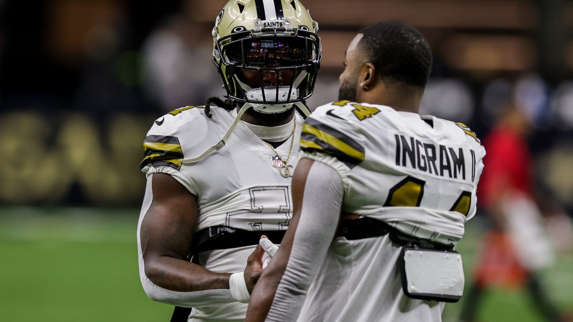 Saints final week 12 injury report: Kamara out again, along with 3 other key players vs Bills