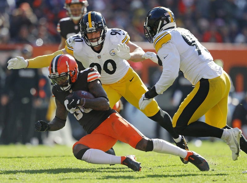 nd Pittsburgh Steelers inside linebacker Joe Schobert 