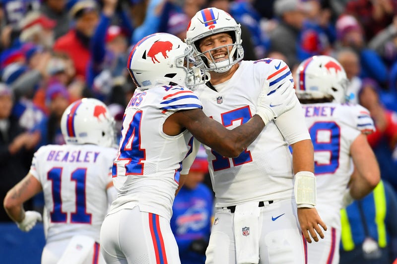 Stefon Diggs and Josh Allen