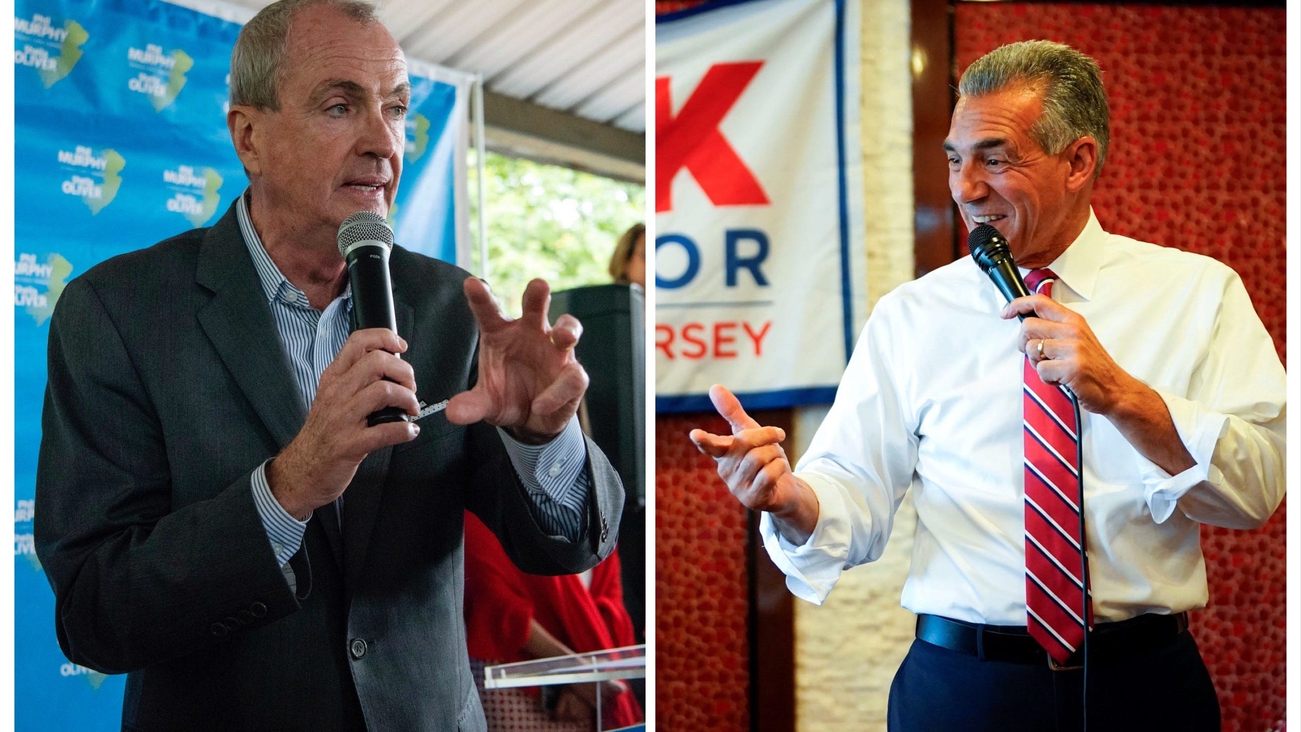 NJ governor’s race has Murphy, Ciattarelli in dead heat