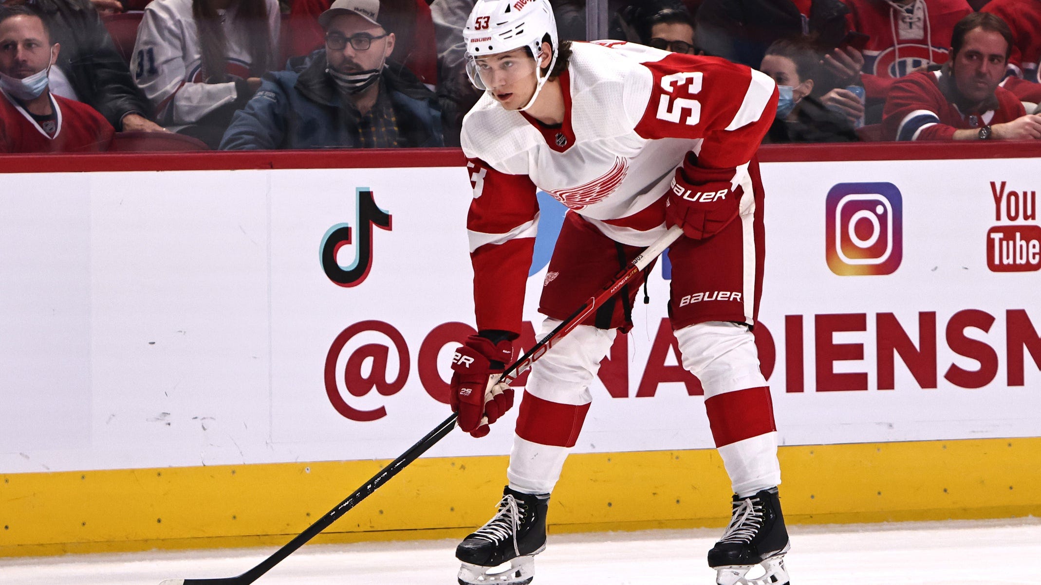 Until further notice, Moritz Seider is the NHL's Rookie of the Year
