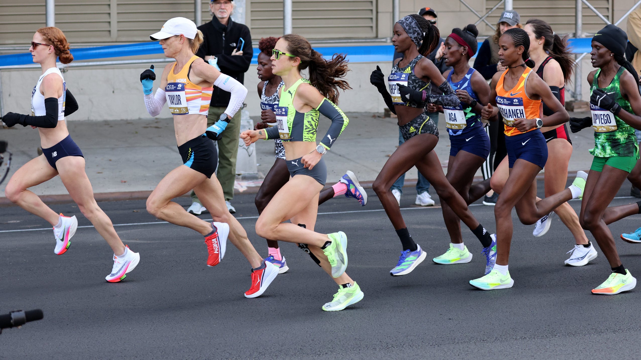 PHOTOS: Kenyans win men's, women's pro divisions at TCS NYC Marathon return