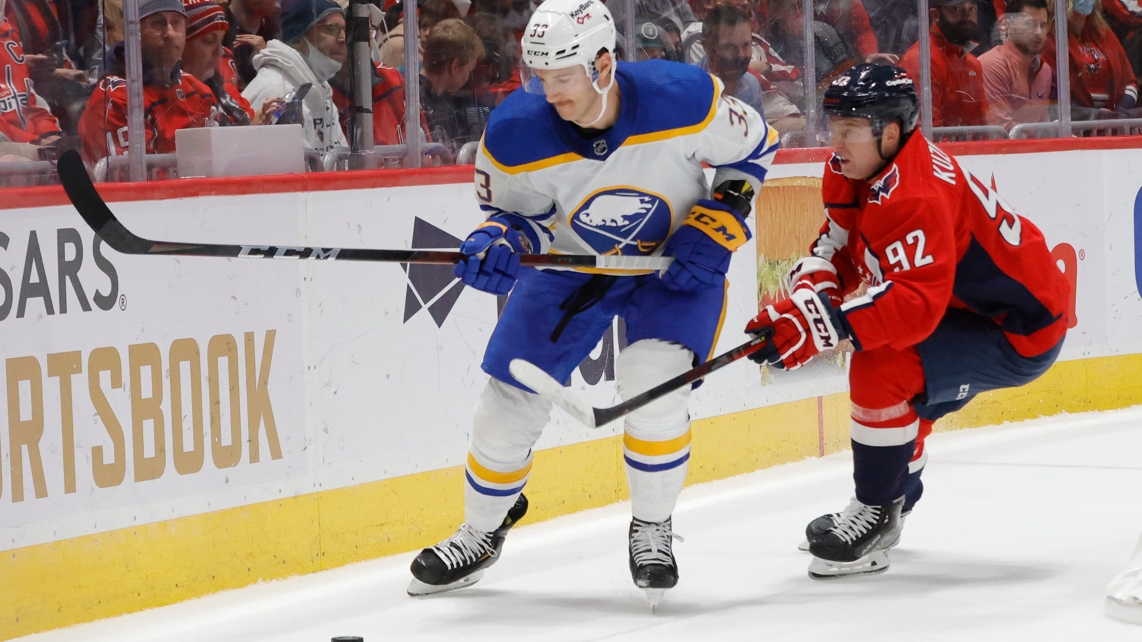 Winless streak hits five as Sabres lose to Capitals