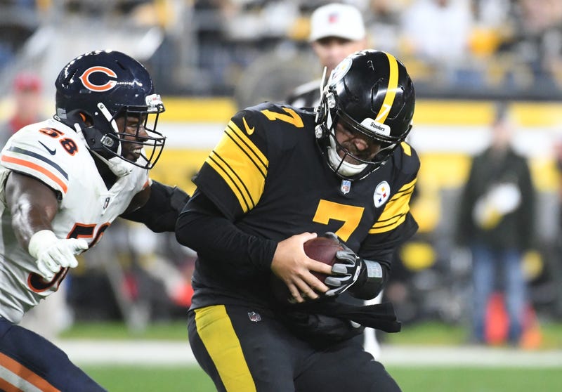 Ben Roethlisberger gets sacked