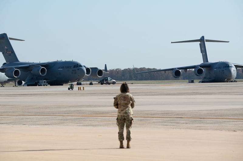 Housing people there at the base “will not negatively affect military training, operations, readiness or other military requirements,” according to a letter from the defense secretary