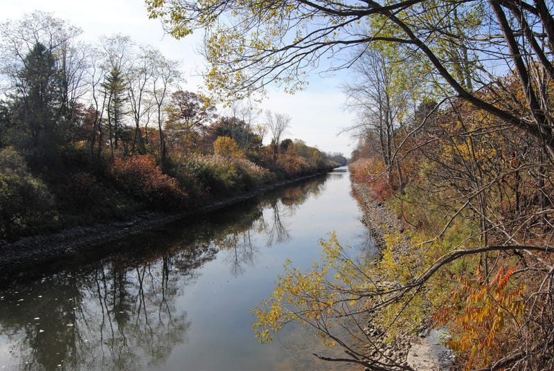 The Black River Canal from the Gratiot Avenue bridge facing west on Wednesday, Nov. 10, 2021, in Port Huron.