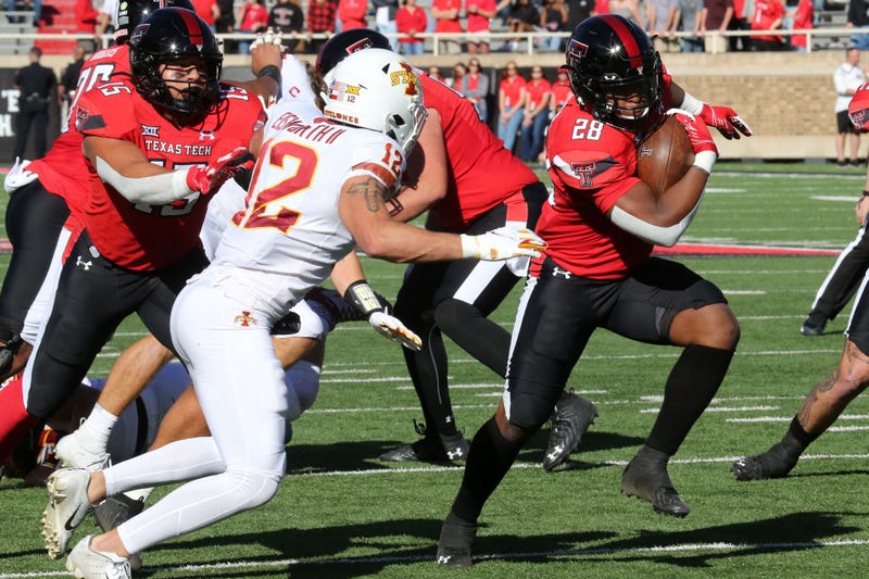 NCAA Football: Iowa State at Texas Tech