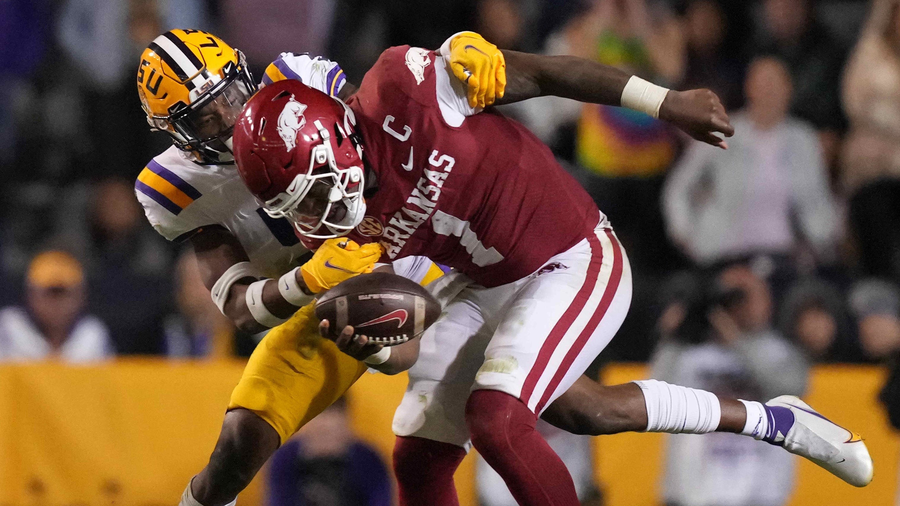 Good, bad and ugly after LSU's OT loss to Arkansas: 2 QBs, or none at all?