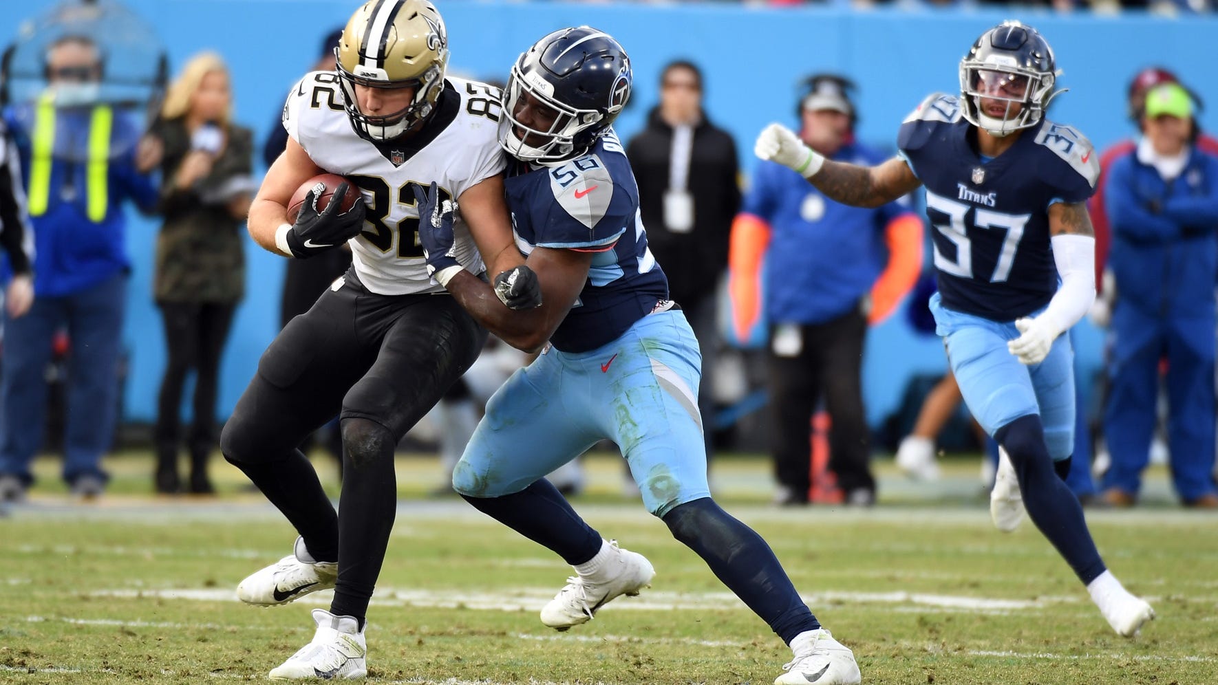 TE Adam Trautman, 7th traded to Broncos; Saints land big WR with final pick