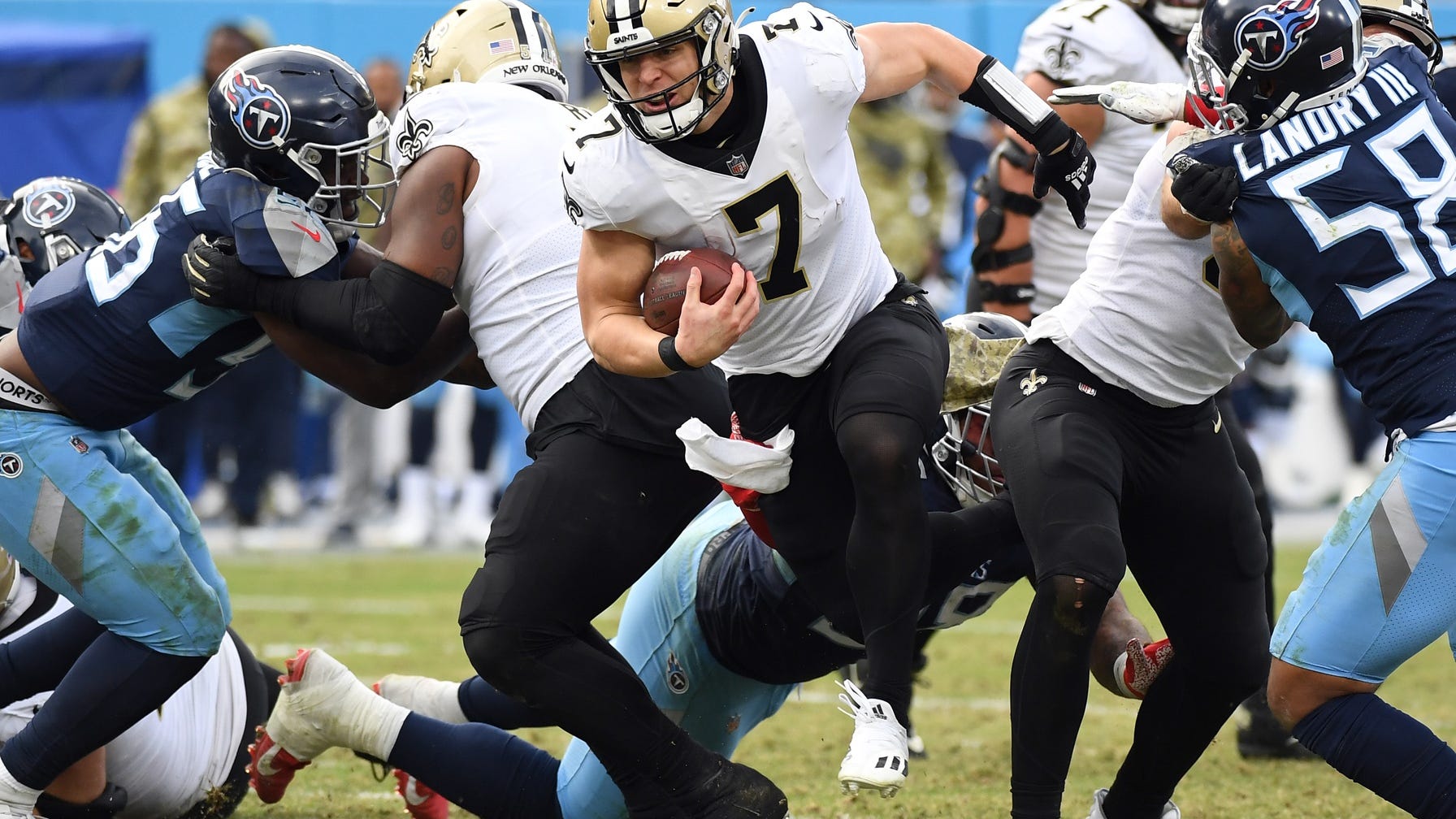 What's up with Taysom Hill's foot injury? Here's what the Saints QB is dealing with