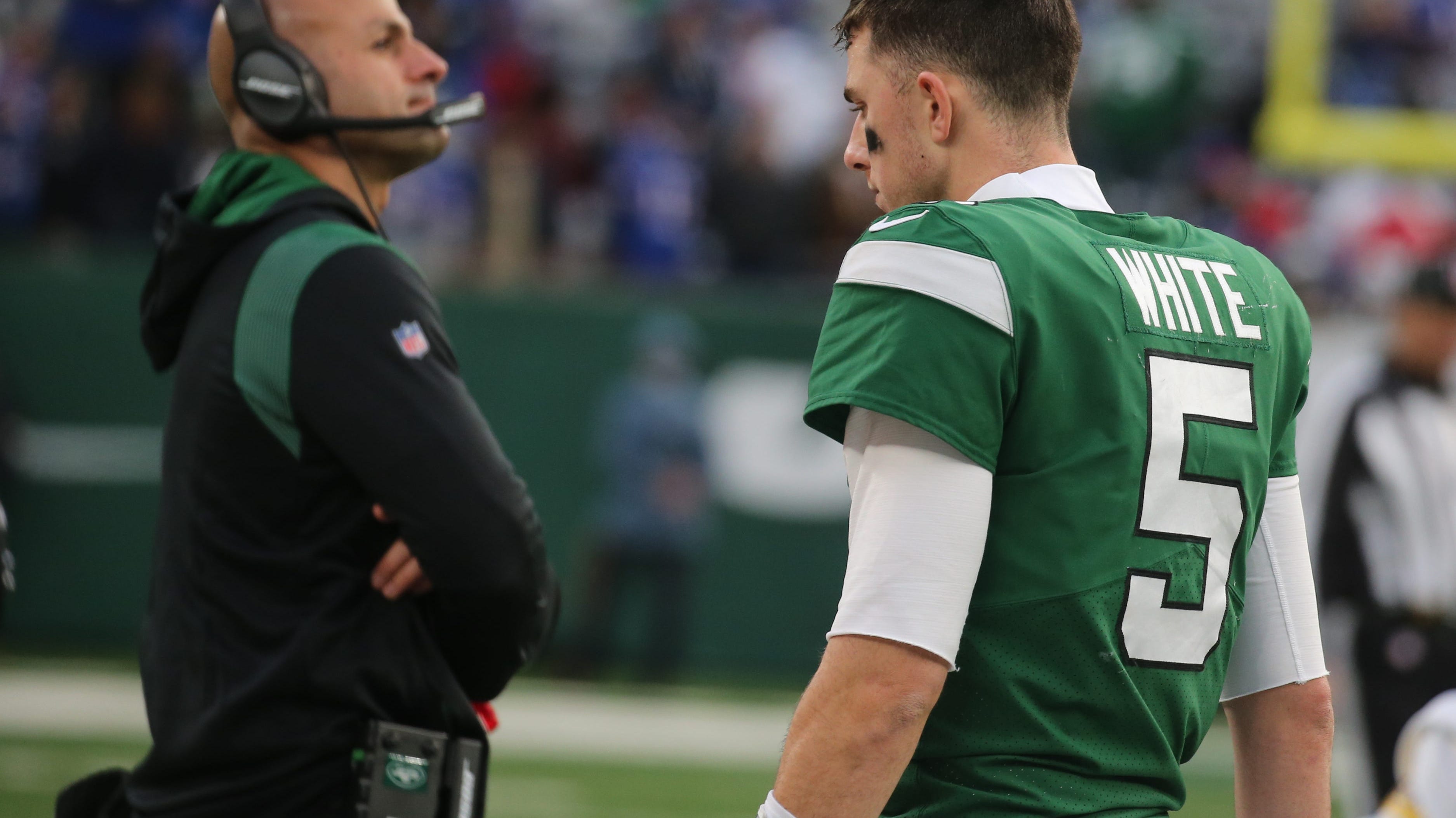 Robert Saleh explains decision to start Joe Flacco over Mike White