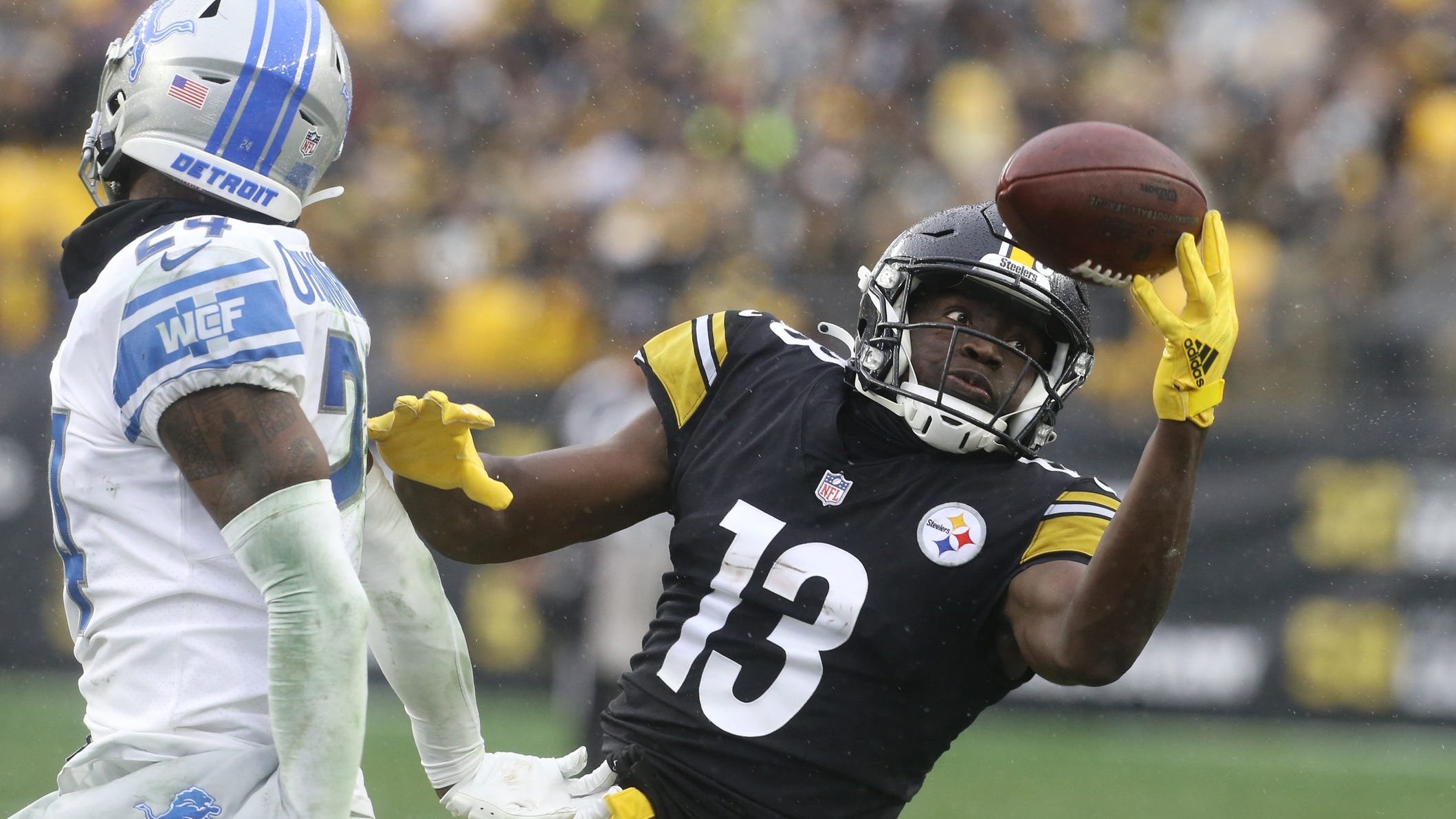 Saints signing former Steelers WR James Washington: report