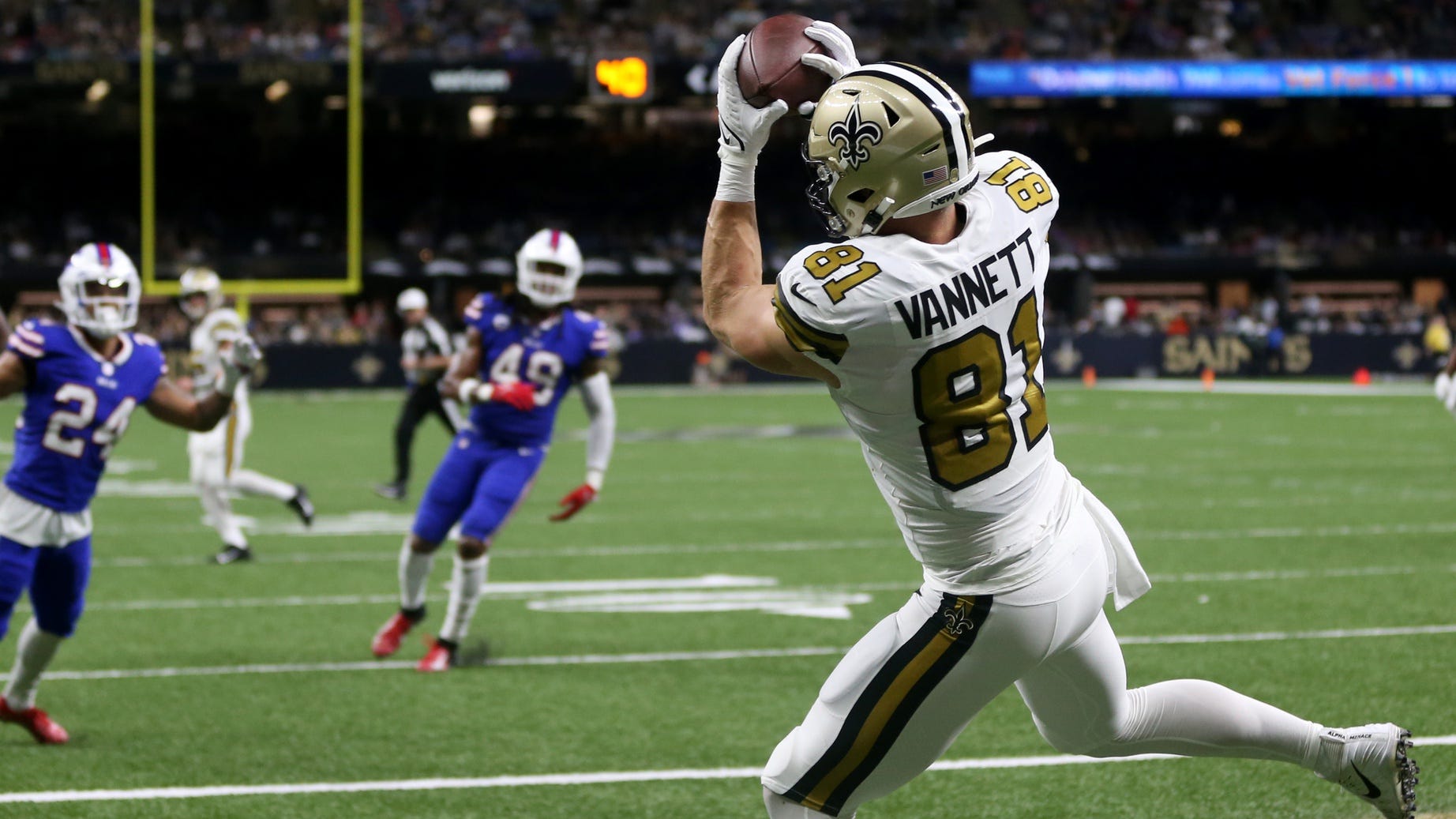 Saints offense flails again in Thanksgiving loss to Bills; here's how it happened