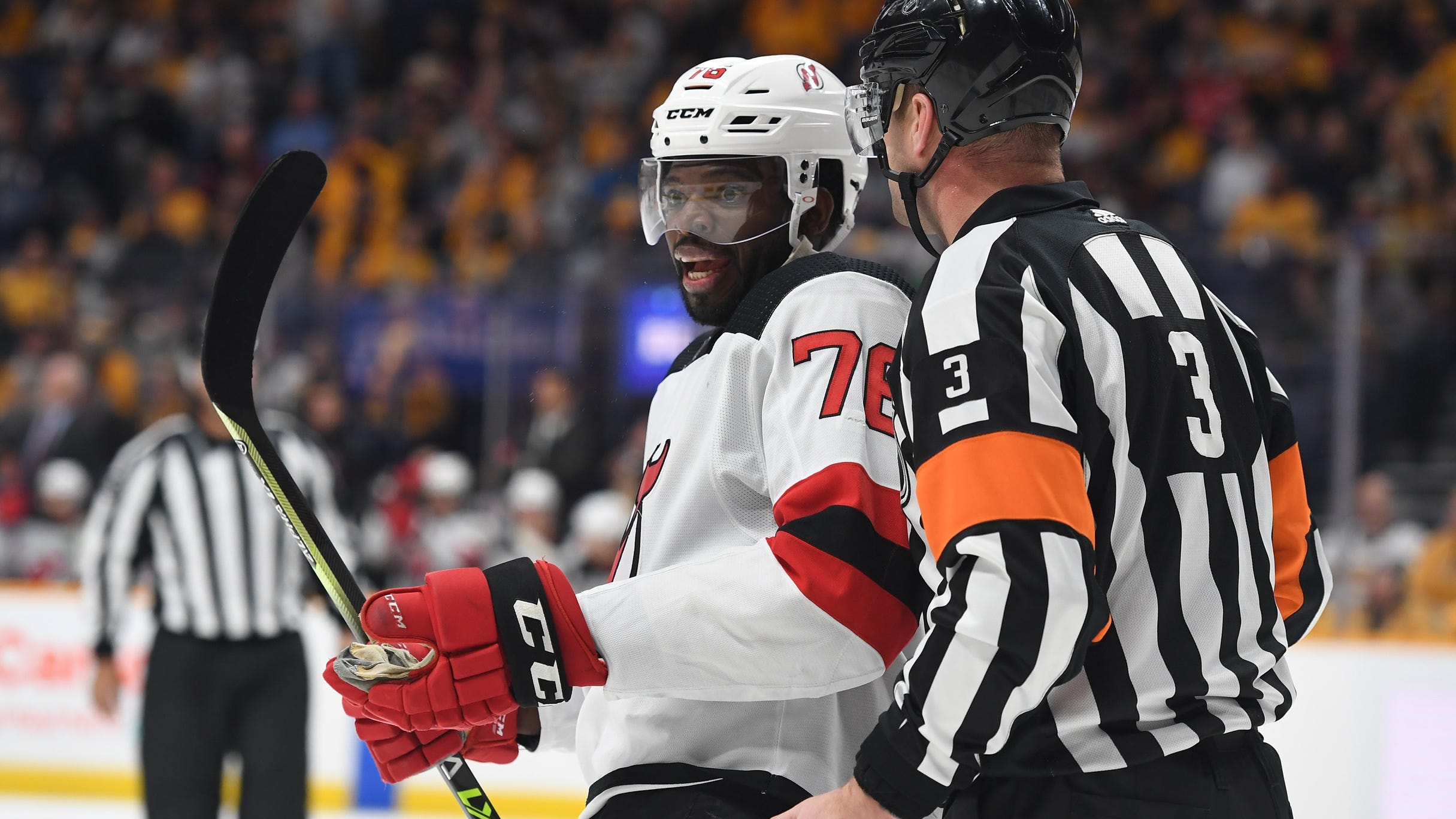 NHL inconsistency on slew-foots continues as P.K. Subban gets away with another one