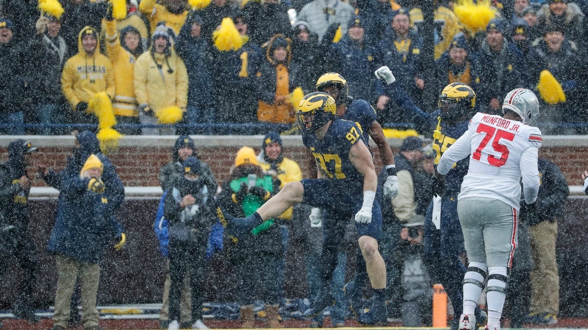 Catharsis in Ann Arbor, for a program and fanbase that needed it
