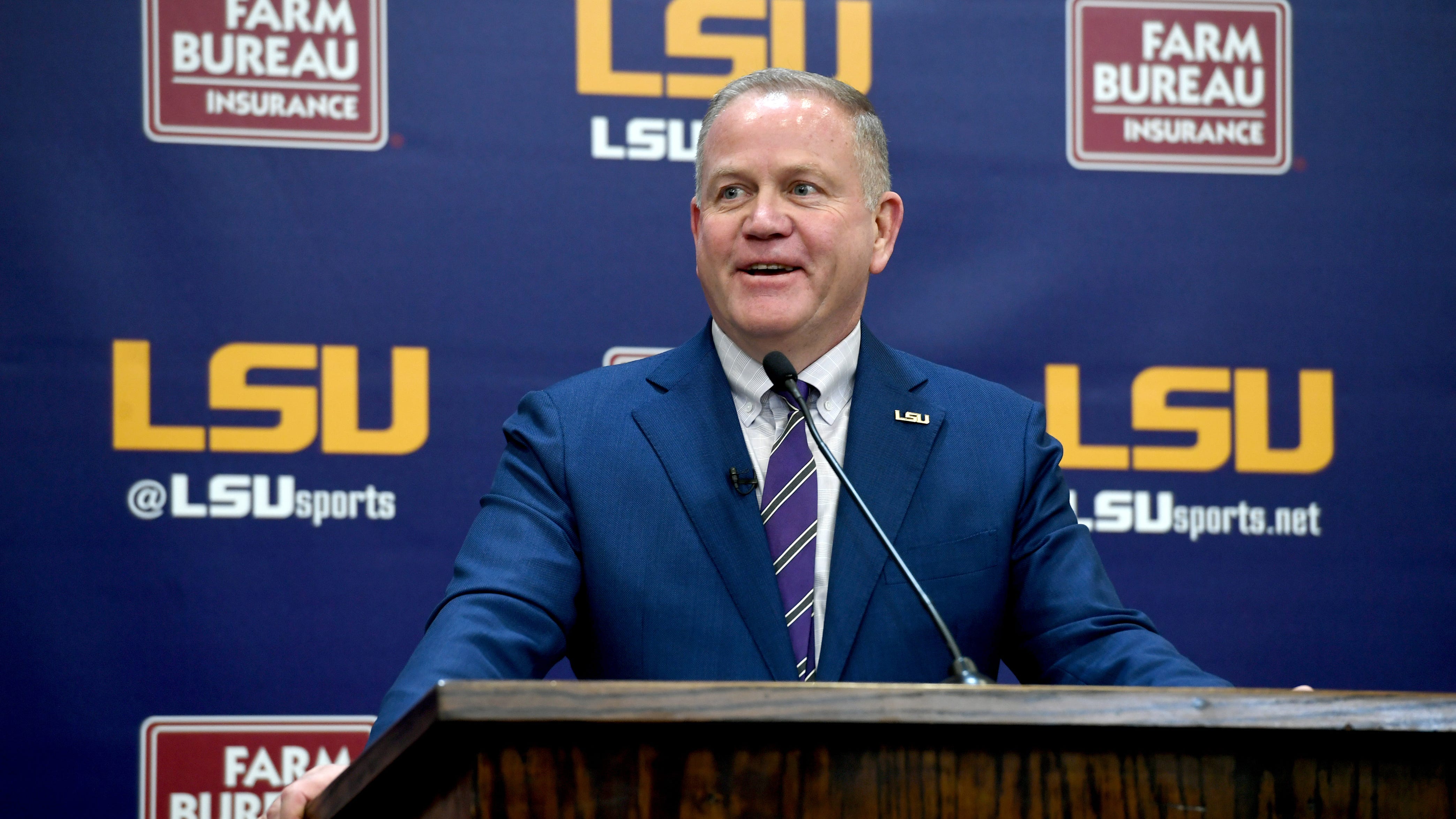Brian Kelly says player development & experience top priorities for LSU's new coaches