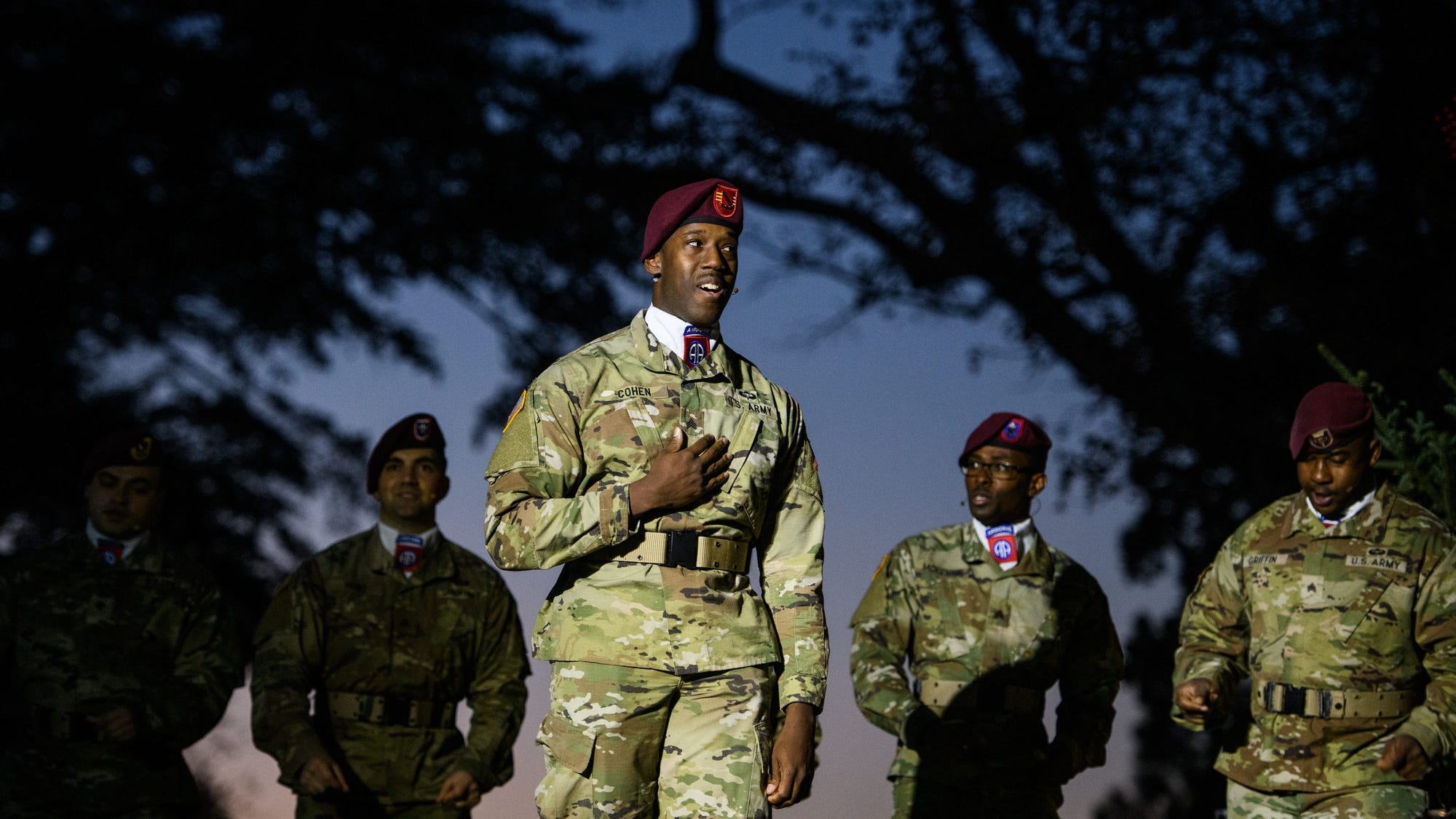 [VIDEO] 82nd Airborne paratroopers go viral on social media after belting out Motown hit