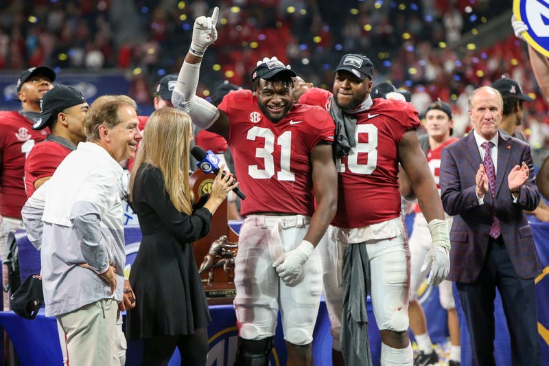 Tide rolls Georgia for SEC Title
