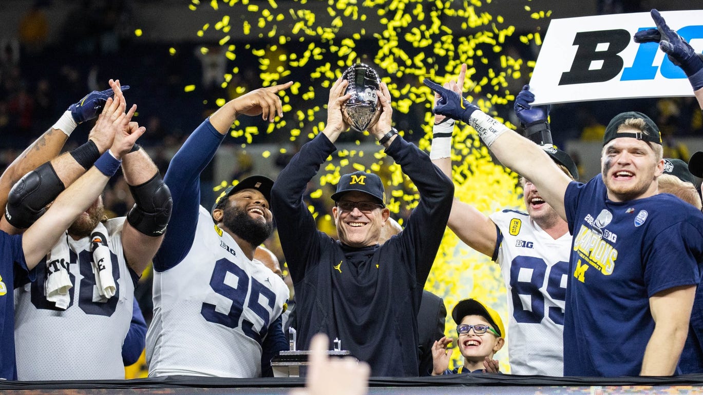 After turning 'two percent' into a title, Harbaugh and Michigan are back