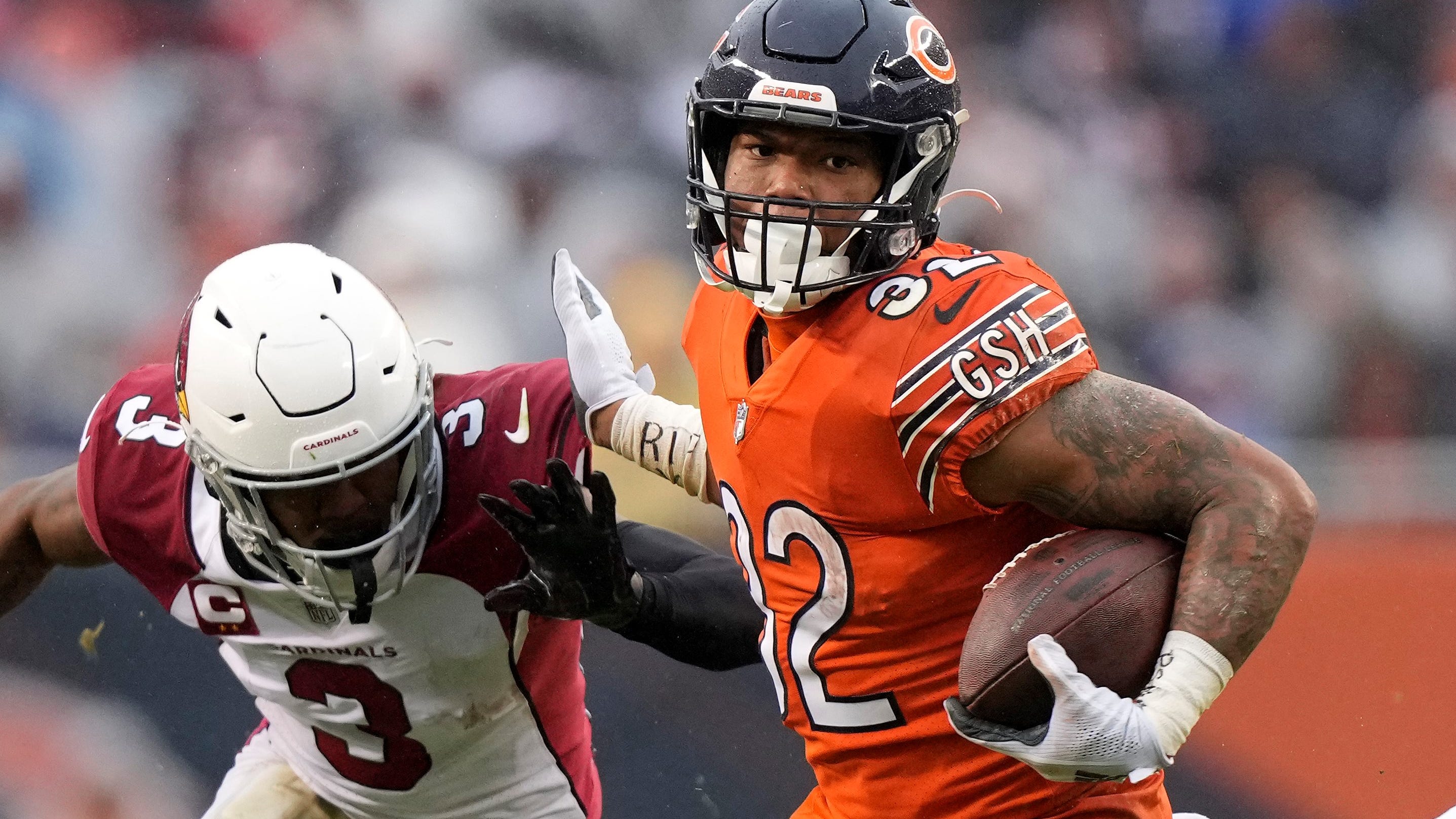 Bears' David Montgomery, Allen Robinson cleared to play Sunday against Packers