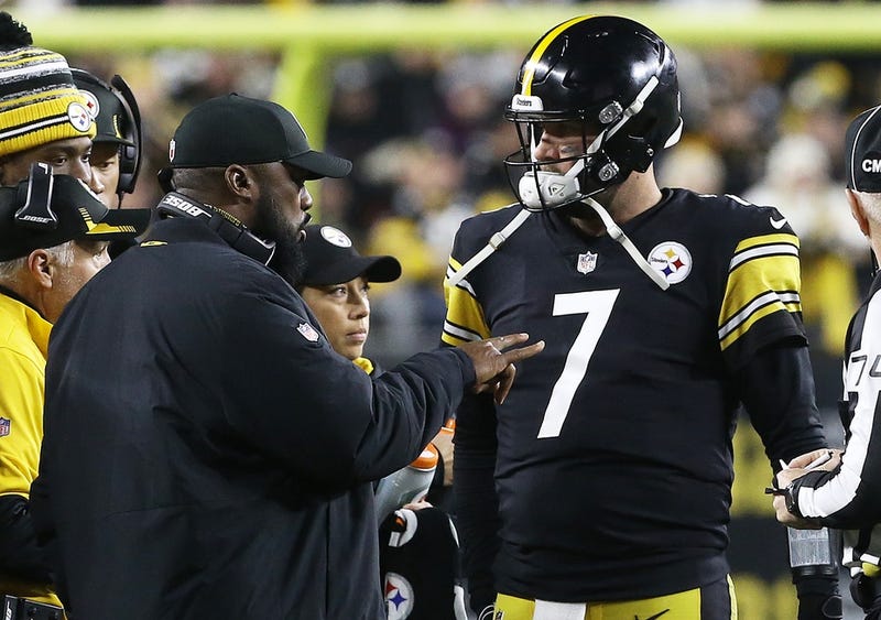 Ben Roethlisberger with Mike Tomlin