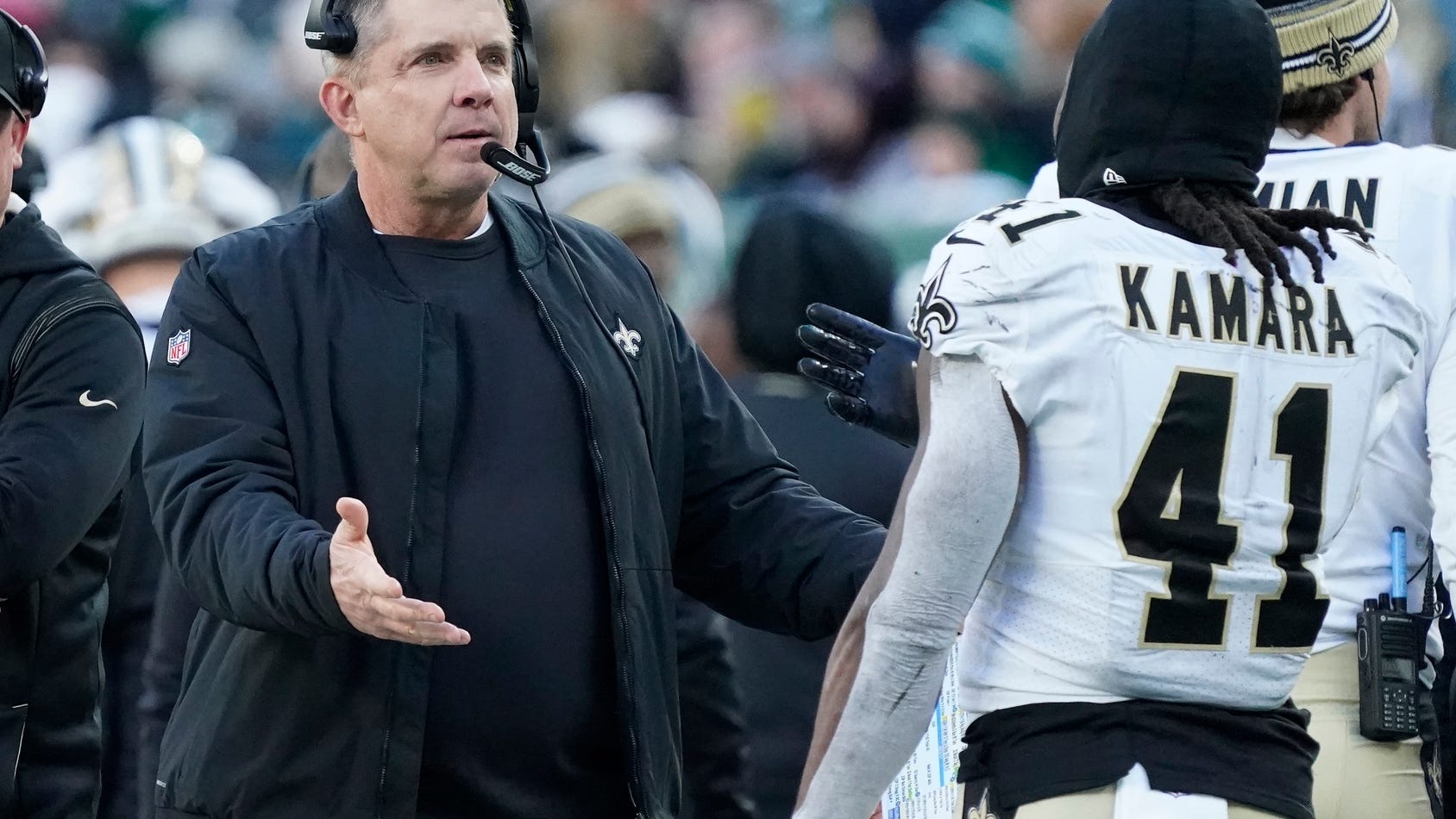 What Sean Payton said after Saints snap losing streak: 'A good, team win,' without a hat