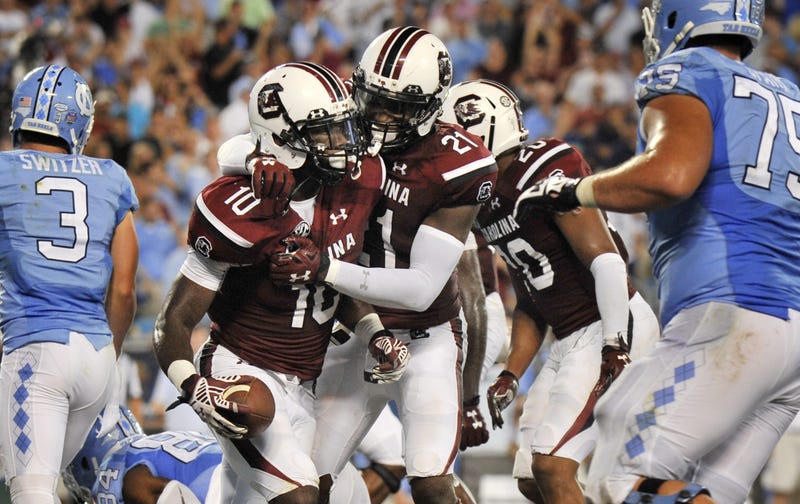 "Reppin Carolina" Gamecocks and Tar Heels meet in bowl game