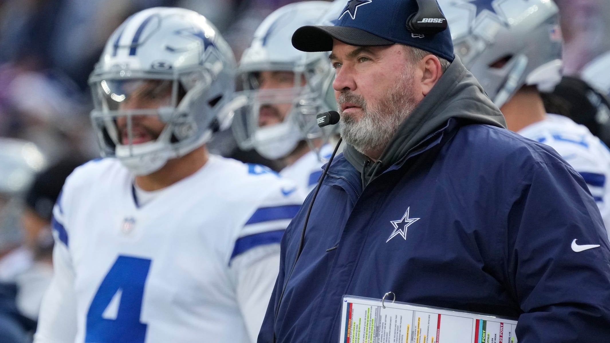 Cowboys HC Mike McCarthy on job status: "I'm full steam ahead"