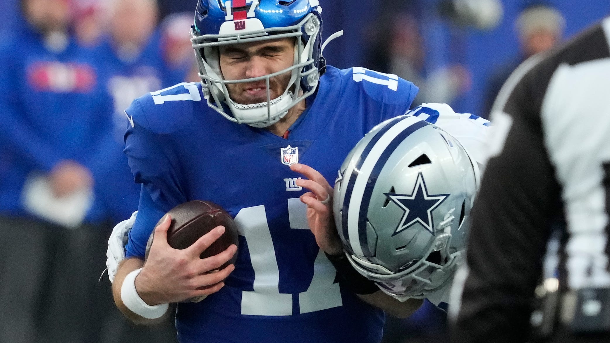 Jake Fromm makes NFL debut, leads one drive for Giants in loss to Cowboys