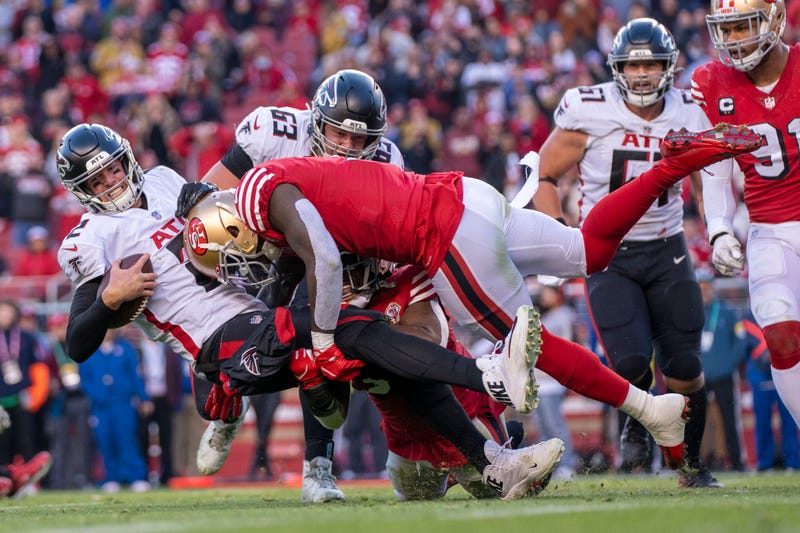 Atlanta Falcons QB Matt Ryan Sacked