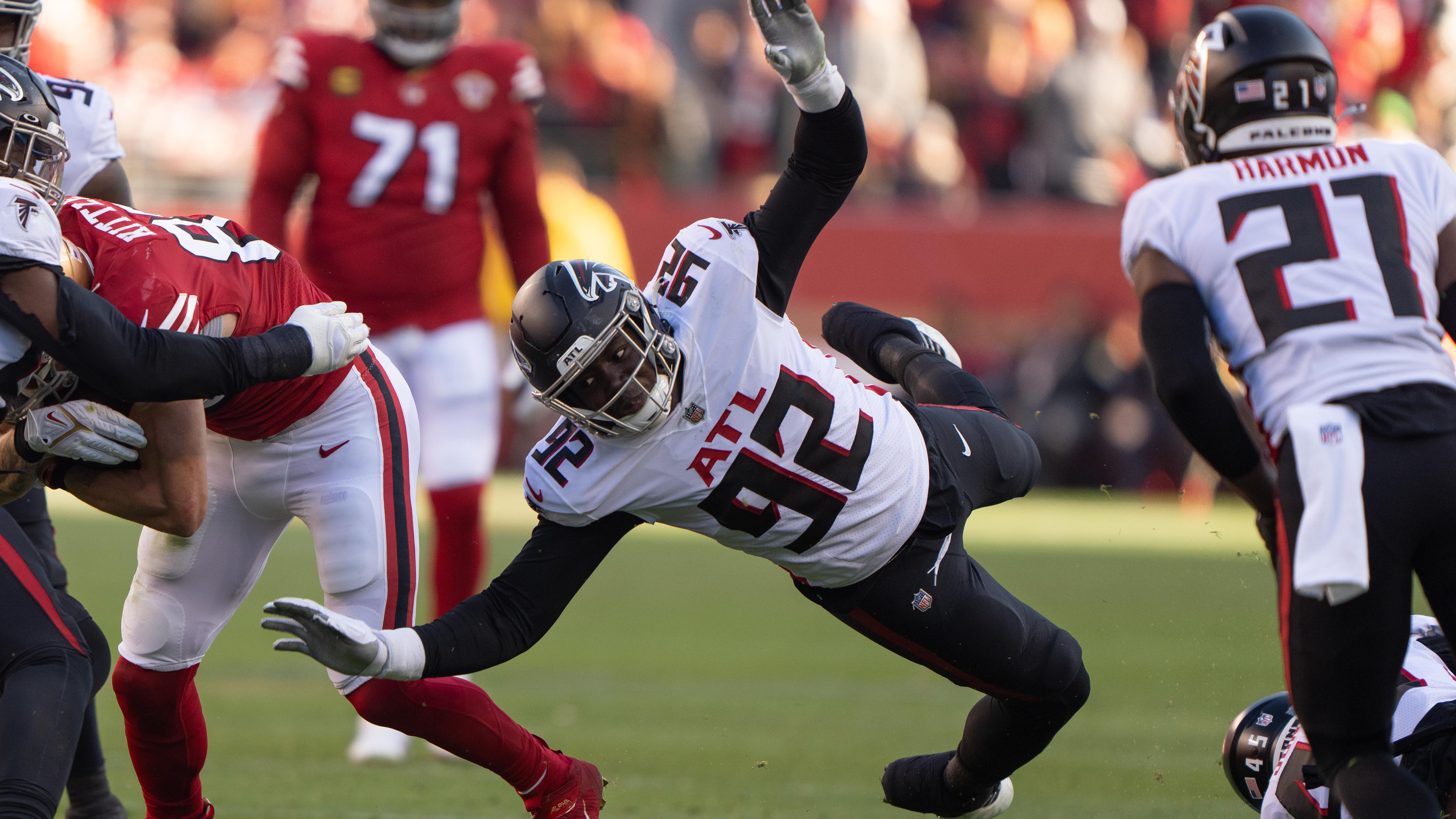 Falcons hoping a sophomore surge can dramatically improve the defense