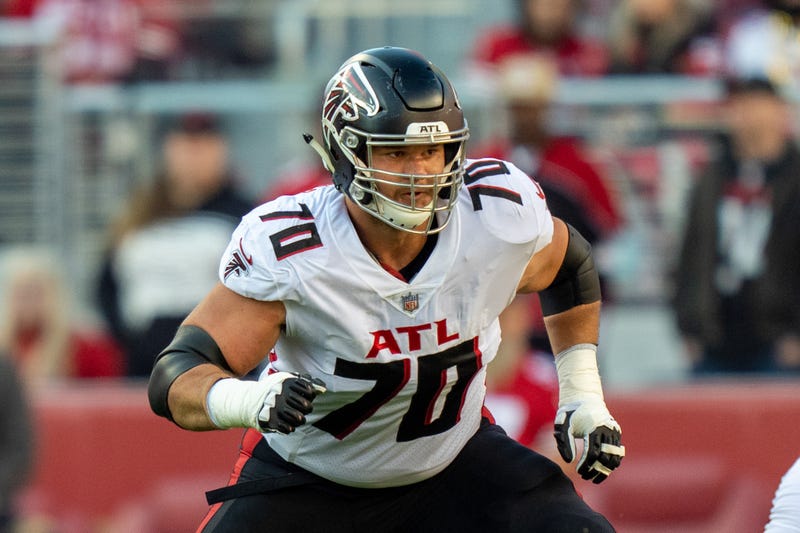 Atlanta Falcons Left Tackle Jake Matthews