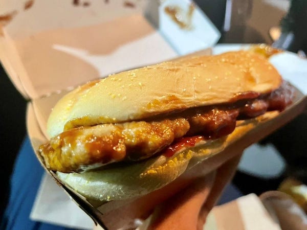 McDonald's McRib sandwich