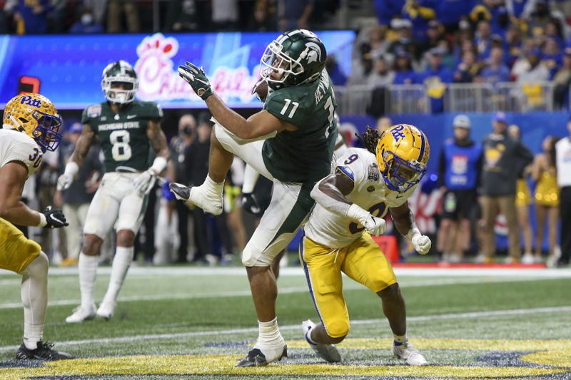 Connor Heyward with TD against Pitt
