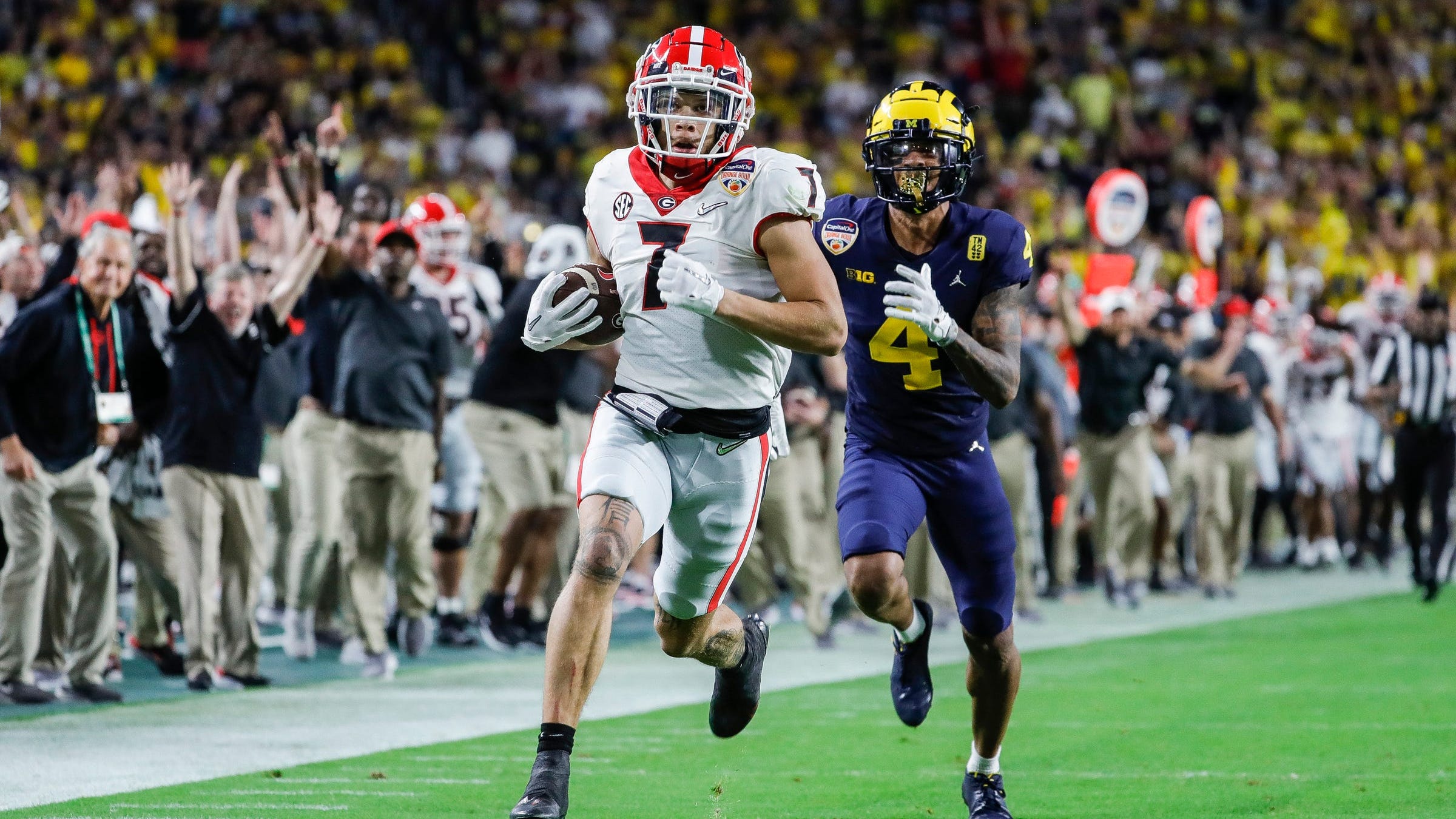 Jermaine Burton leaving UGA because Kirby's offense doesn't highlight WRs