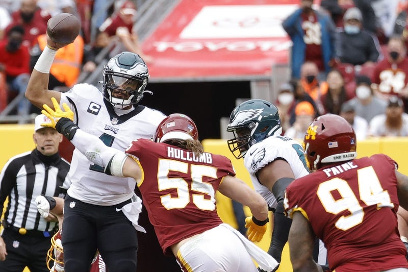 Cole Holcomb sack of McNabb
